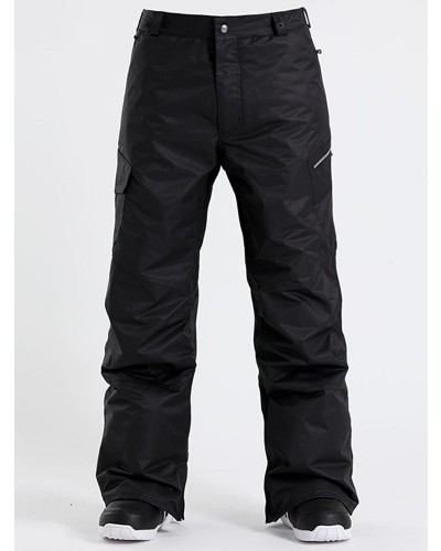 Arctic Quest Mens Water Resistant Insulated Ski  Snow Pants with Pockets  Black L  Amazonin Clothing  Accessories